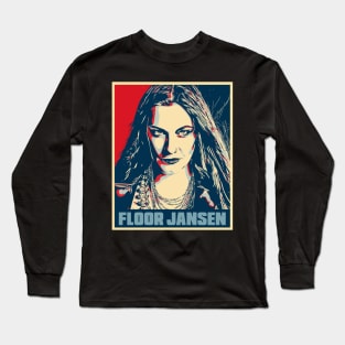 Floor Jansen nightwish Hope Poster Art Long Sleeve T-Shirt